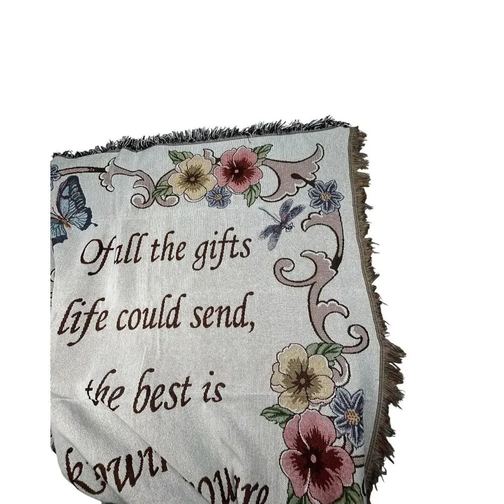 Blanket friendship tapestry